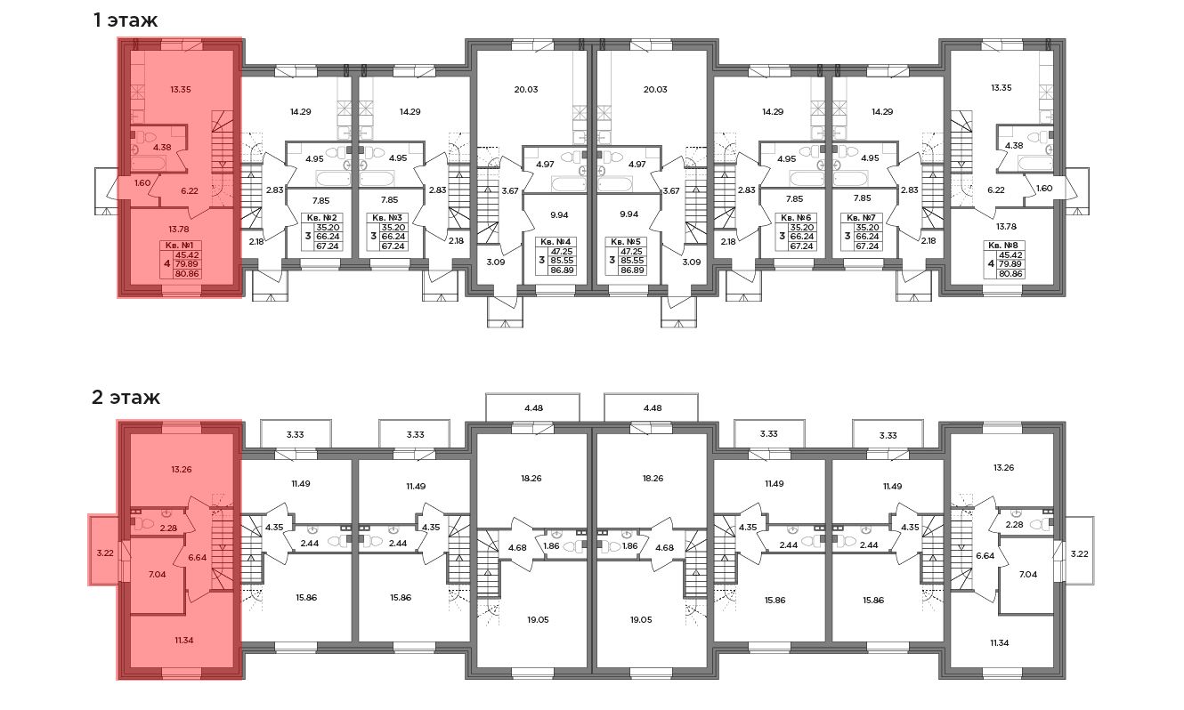 Фото объекта Загородный дом, 80.86 м², Тосненский р-н